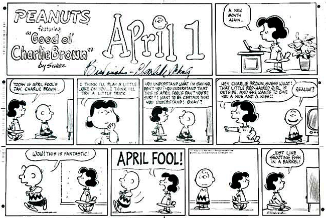 April fools comic